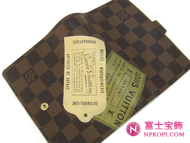 (LOUIS VUITTON)ルイヴィトン スーパーコピー ダミエアジェンダPM-ラベルプリント 手帳カバー R21069